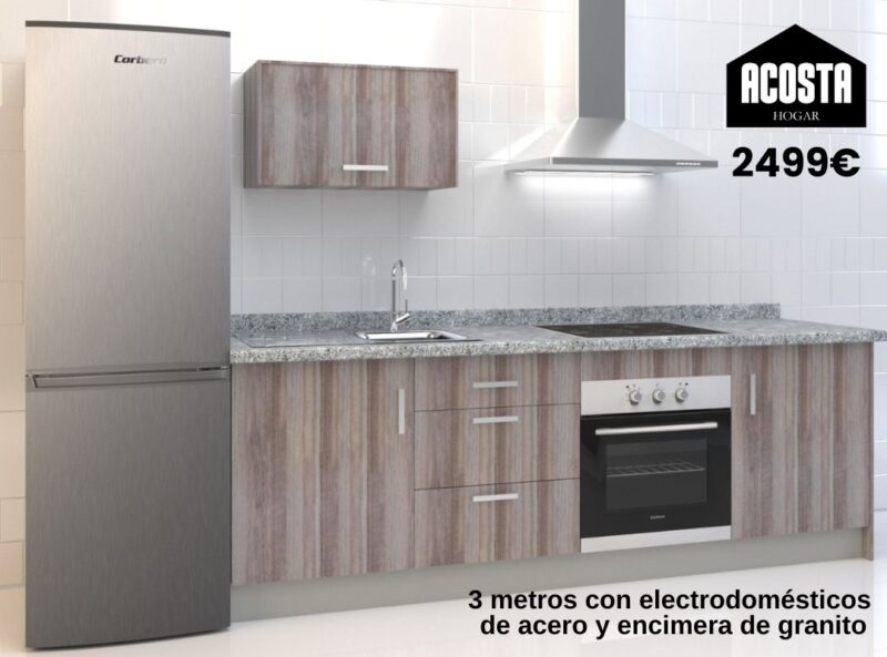 Cocina completa económica en Málaga